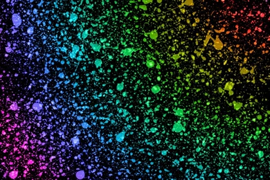 Rainbow Paint Splatter Wallpaper Images