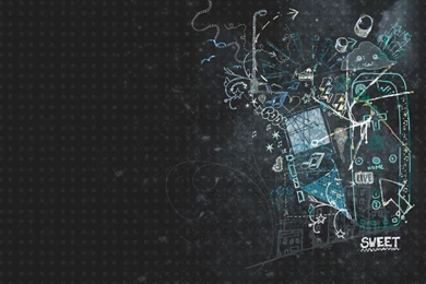 A Splatter Of Blue Wallpapers By EstheticLadyBug On DeviantArt