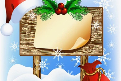 Christmas Note Template PNG Backgrounds