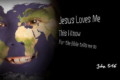 Jesus Loves Me John 3:16 Christian Wallpapers