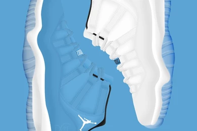 Air Jordan XI Pantone/Columbia By DCrossover11 On DeviantArt