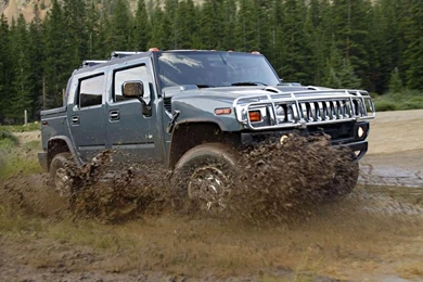 Hummer H2 Black Wallpapers Image
