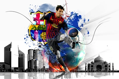 Wallpapers Lionel Messi Hd Football World 1600x1000