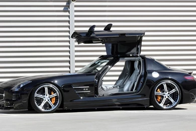 Mercedes SLS AMG Modifications Wallpapers   Freak Wheel