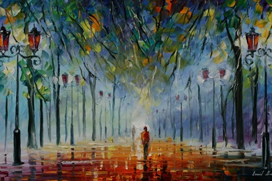 Wallpapers Leonid Afremov Paintings X Art Hd 2560x1600
