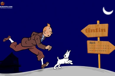 Tintin Cartoon March Wallpapers Calender 2012: View HD Image Of ...