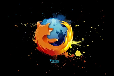 Mozilla Firefox Logo Art HD Wallpapers Wide