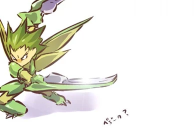 Hitec Pokemon Scyther Simple Backgrounds Wallpapers   (