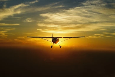Picture Of The Day: Luscombe At Sunset — General Aviation News