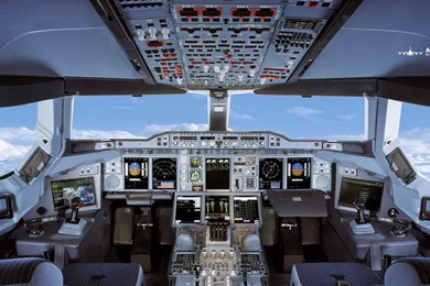Cockpit And Passenger Compartment ~ AVIATION BIRDS