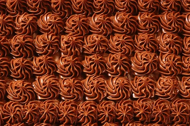 Download Wallpapers 3840x2400 Cream, Cake, Chocolate, Texture ...