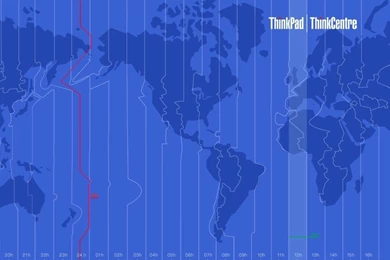 Wallpapers Lenovo World Map Computer 1920x1080