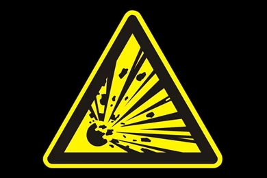 Explosion Warning Signs HD Wallpapers Wallpapers   (