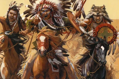 WAR PARTY WALLPAPER (