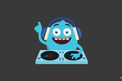 Cute Monster DJ Wallpapers   FunDJStuff.com