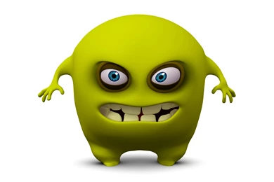 Download Wallpapers 3d, Funny, Monster, Cartoon, Cute, Monster ...