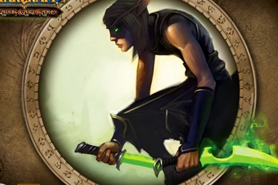 Wallpapers Blood Elf Wow World Of Warcraftblood Rogue My 1366x768 ...