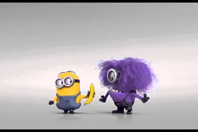 Evil Minion Wants Banana DESPICABLE ME 2   YouTube