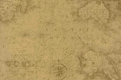 Cream Old World Map Collage Wallpapers By Warner