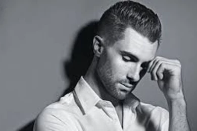 Black And White 4K Adam Levine Wallpapers