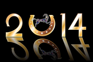 Best Wishes For Horse Year 2014 Wallpapers