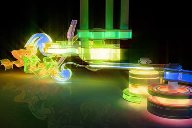 Abstract   Chromatic Probe By K3 Studio   Free Desktop Wallpaper s