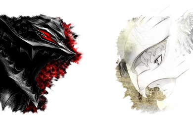 Combined Two Of My Favorite Wallpapers : Berserk