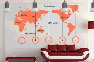 Popular 3d Clock Wallpaper Buy Cheap 3d Clock Wallpapers Lots From ...