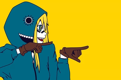 Matryoshka Neko Kanochi Utau Vocaloid Yellow Wallpapers