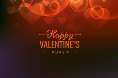 Valentines Backgrounds In Bokeh Style Vector