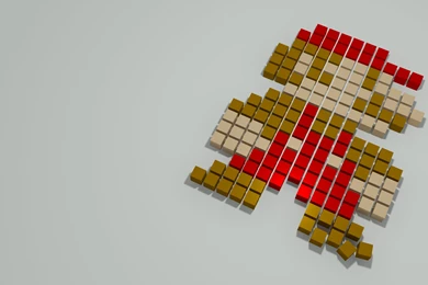 Wallpapers Super Mario Sharenator Bad Desktop Pixel Boxes ...