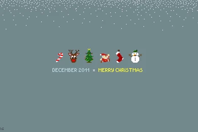 1920x1080 Christmas Pixel Desktop PC And Mac Wallpapers