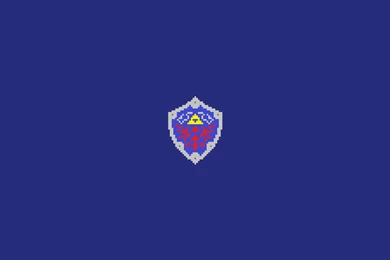 Pixel Hylian Shield Phone Wallpapers (Galaxy S3). By HouseOfWolfos ...