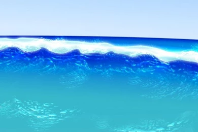 Wallpapers Weekends: Flat Beach Scenes For The Modern IOS