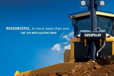 Caterpillar Builds Hybrid Bulldozer