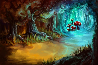Trippy Mushroom Backgrounds Wallpapers Zone