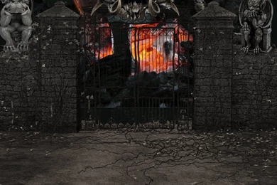 Gate To Hell Backgrounds By Mysticmorning On DeviantArt