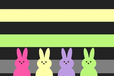 EASTER PEEPS IPHONE WALLPAPER BACKGROUND