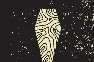 Halloween Coffin Flat Minimal Simple Illustration iPhone 6 ...