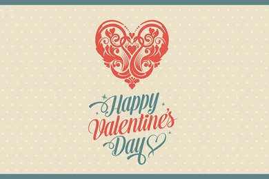 Happy Valentines Day Image Wishes With Hearts Kiss Desktop ...