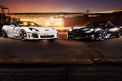 TIKT Chevrolet Corvette C6 ZR1 Tripple X 4 Wallpapers