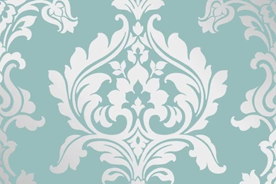 Foils Duck Egg Damask