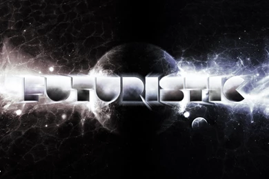 Futuristic Text Effect Wallpapers Photoshop Tutorial