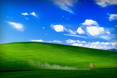 Took A Ride And Suddenly Found Myself In A Windows XP Backgrounds ...