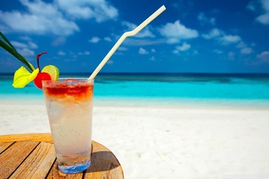 Tropical Cocktail HD Desktop Wallpapers : Widescreen : High ...