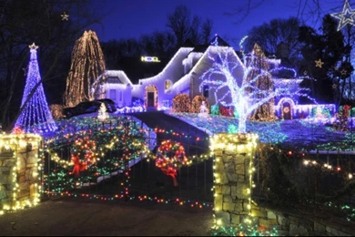 Christmas Lights Desktop Wallpapers   Wallpapers High Definition