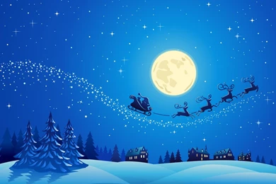 Christmas Night In Santa