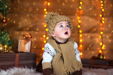 Santa Baby Sweet Boy Desktop Wallpapers   New HD Wallpapers