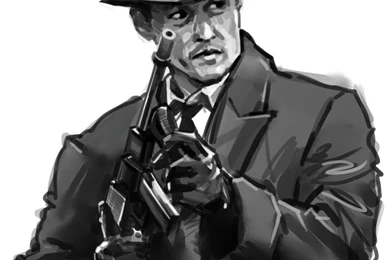 Public Enemies Sketch By Bowkl On DeviantArt