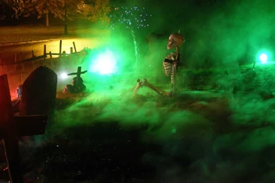 Halloween Yard Wallpapers   Crazy Frankenstein